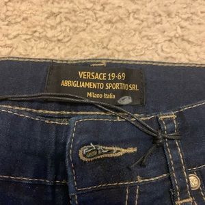 Versace NBW dark blue denim jeans
